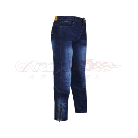 Men Motorcycle Armored Kevlar Jeans Pants